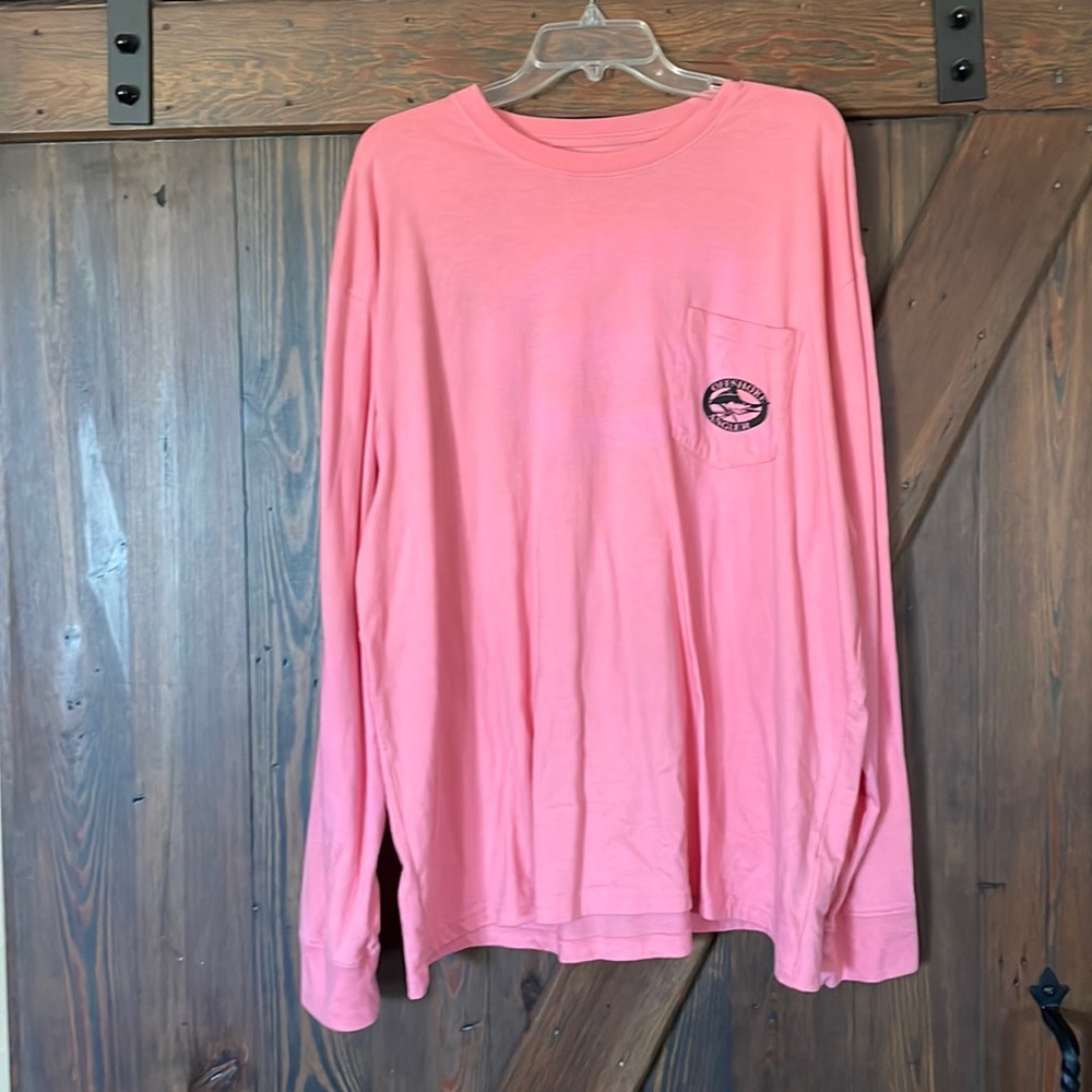 Pink Long shelve shirt. Offshore Angler.